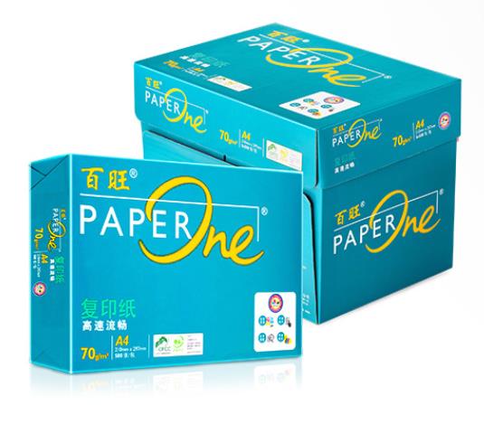 绿百旺 PAPERONE 复印纸 A4 70G  500张/包 8包/箱